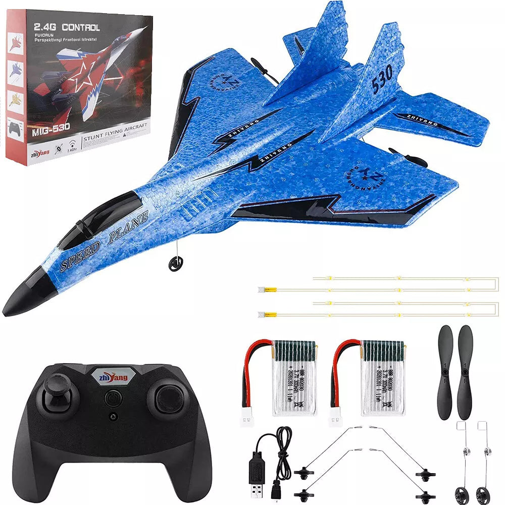 Remote Control Airplane Toy 2.4G With Battery