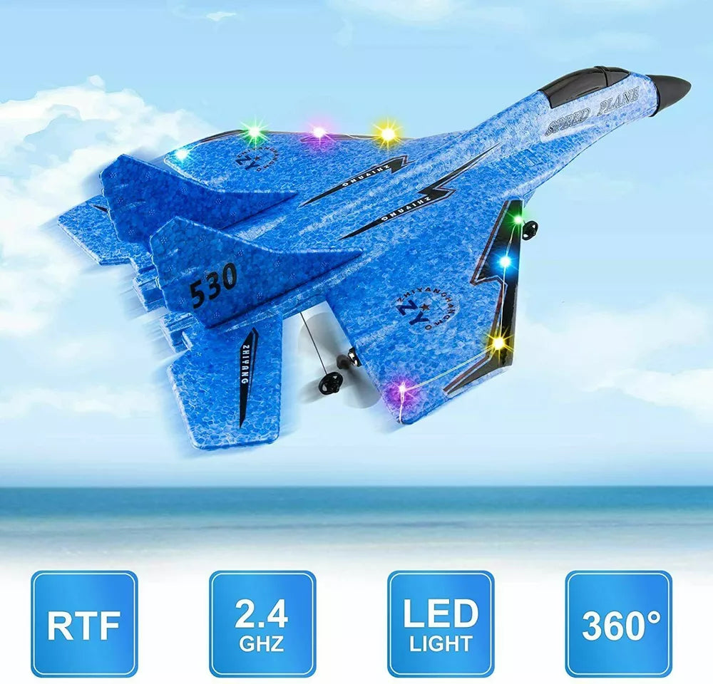 Remote Control Airplane Toy 2.4G With Battery