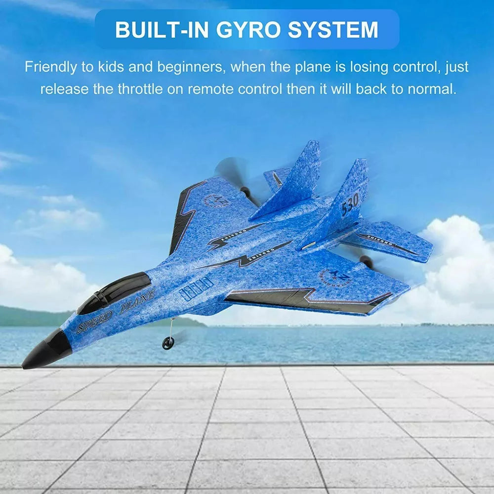 Remote Control Airplane Toy 2.4G With Battery
