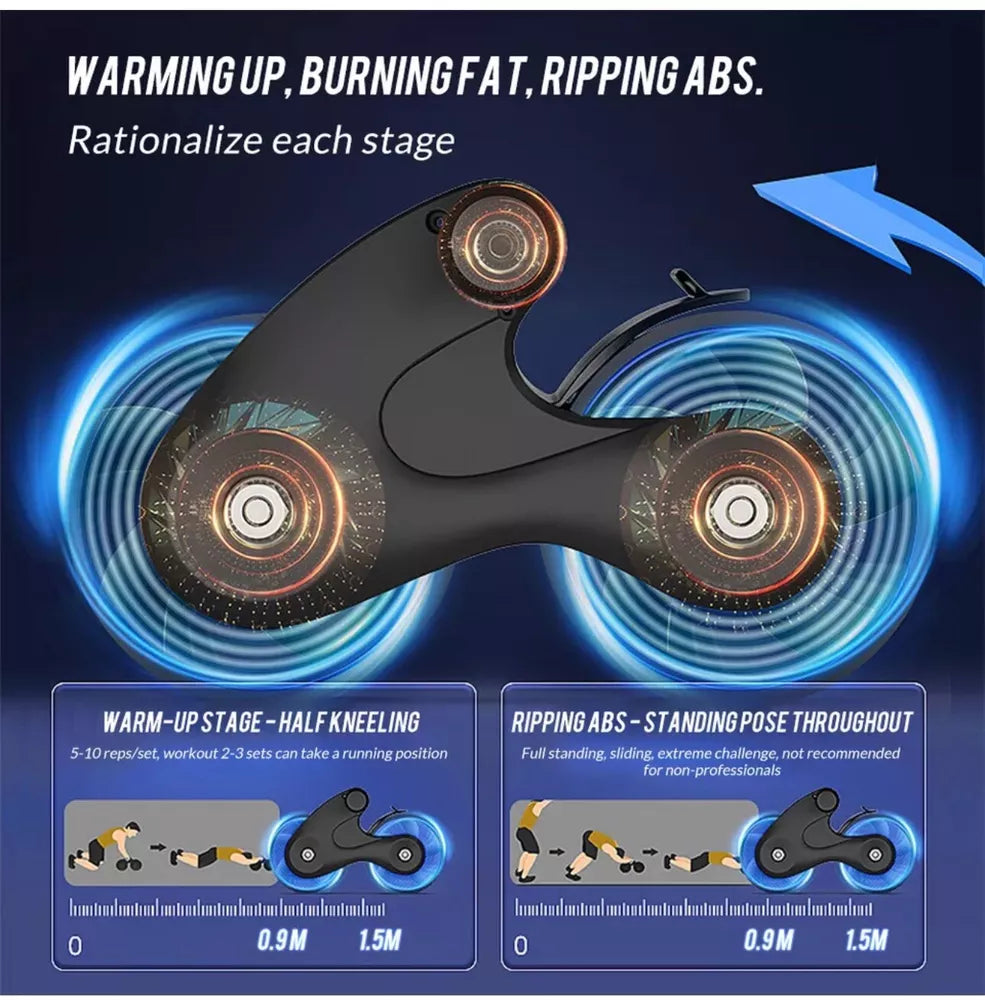 Automatic Rebound Abdominal Wheel