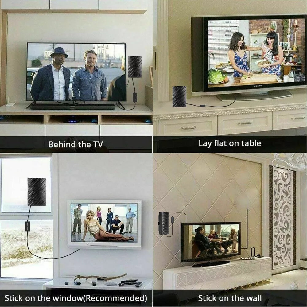 Long Range Indoor HDTV 4K Digital Antenna 600 Miles