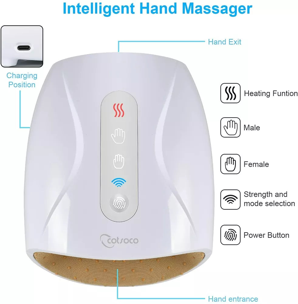 Electric Hand Massager With Heat