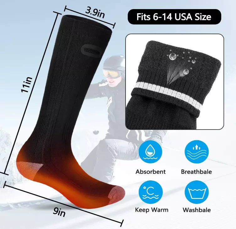 Rechargeable Comfy Heated Socks
