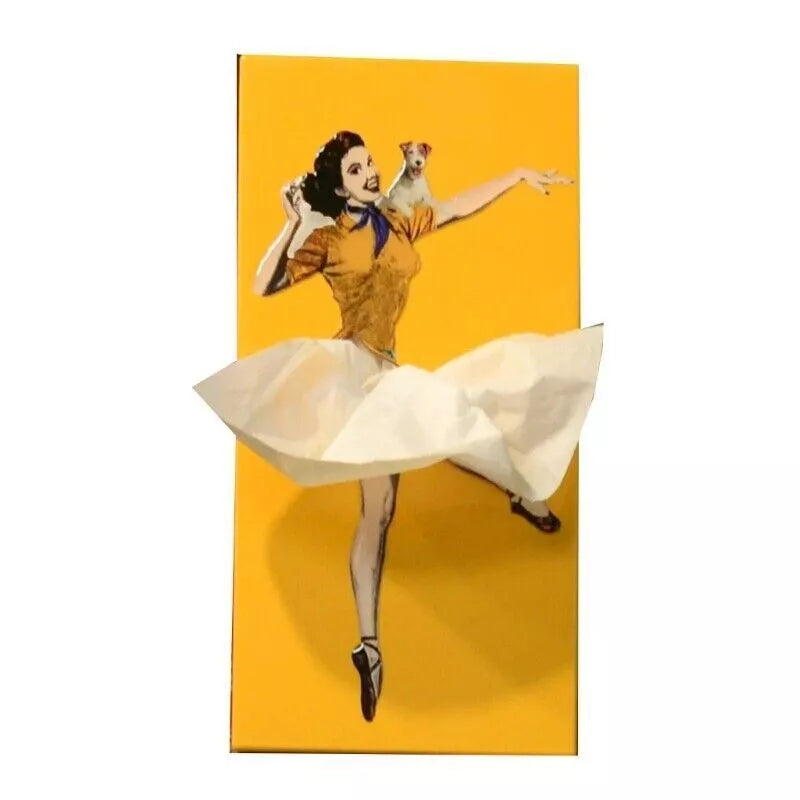 Flying Skirt Tissue Box