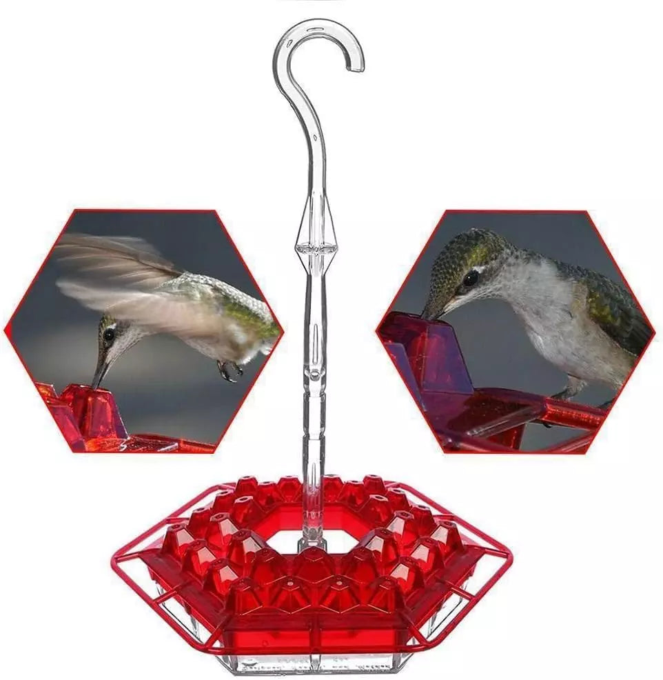 Mary’s NJ-1 Hummingbird Feeder – 30 Port Easy-Clean Hanging Feeder