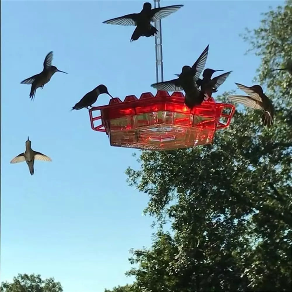 Mary’s NJ-1 Hummingbird Feeder – 30 Port Easy-Clean Hanging Feeder