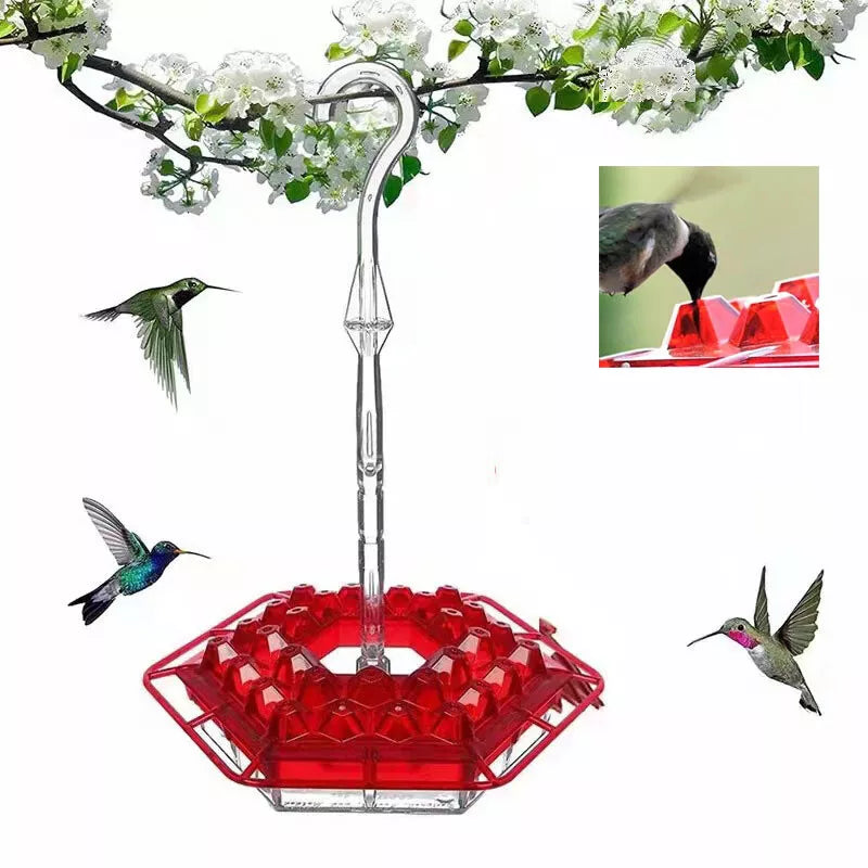 Mary’s NJ-1 Hummingbird Feeder – 30 Port Easy-Clean Hanging Feeder