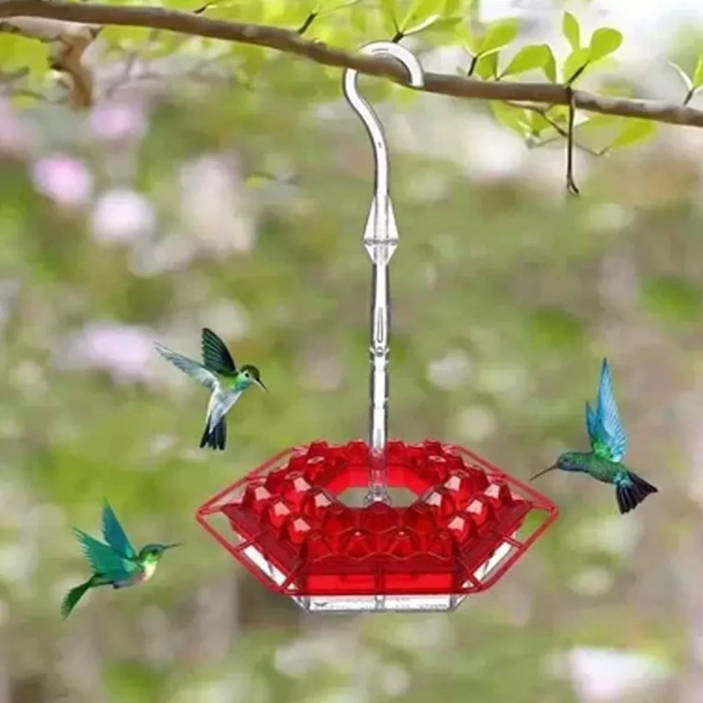 Mary’s NJ-1 Hummingbird Feeder – 30 Port Easy-Clean Hanging Feeder