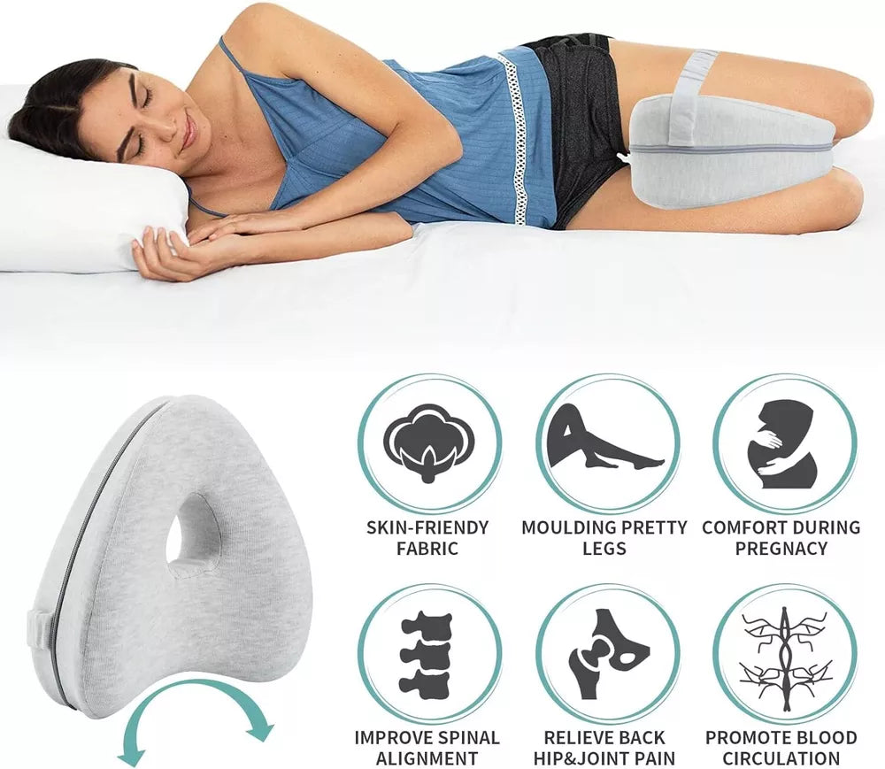 Orthopedic Knee Pillow – Comfort & Support for Side Sleepers