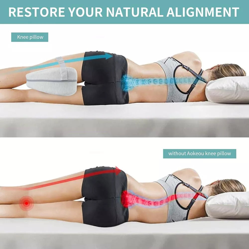 Orthopedic Knee Pillow – Comfort & Support for Side Sleepers