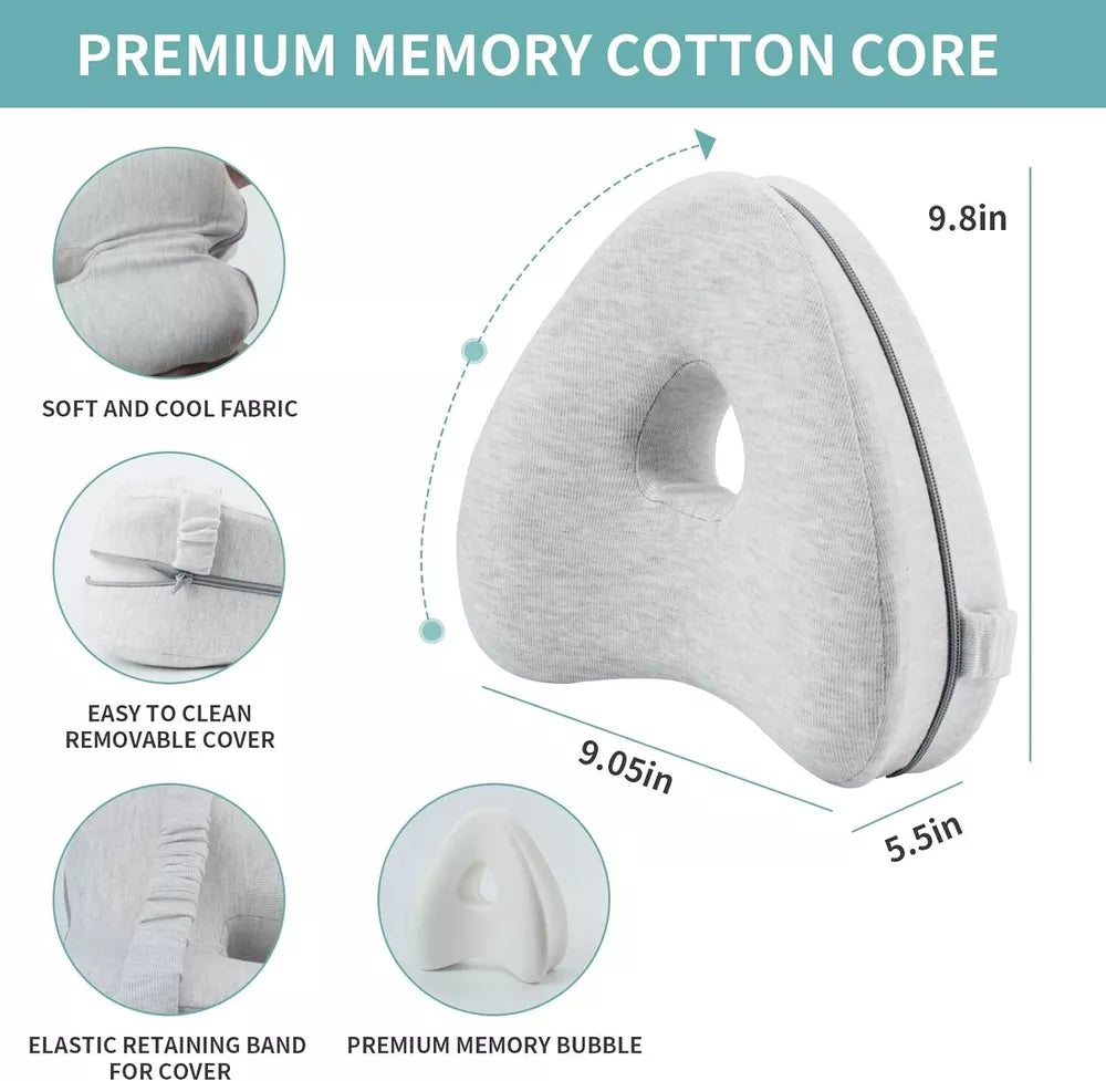 Orthopedic Knee Pillow – Comfort & Support for Side Sleepers