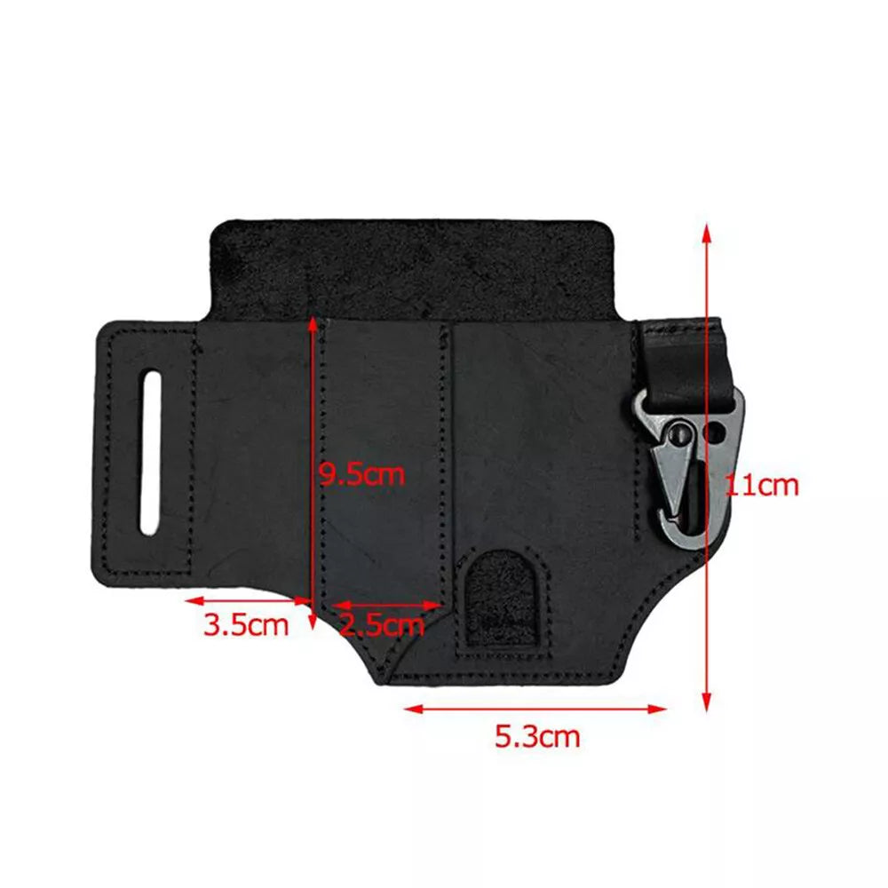 Tactical Multi Tool Belt Leather Bag