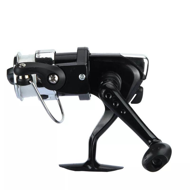 Pocket Size Fishing Rod Black