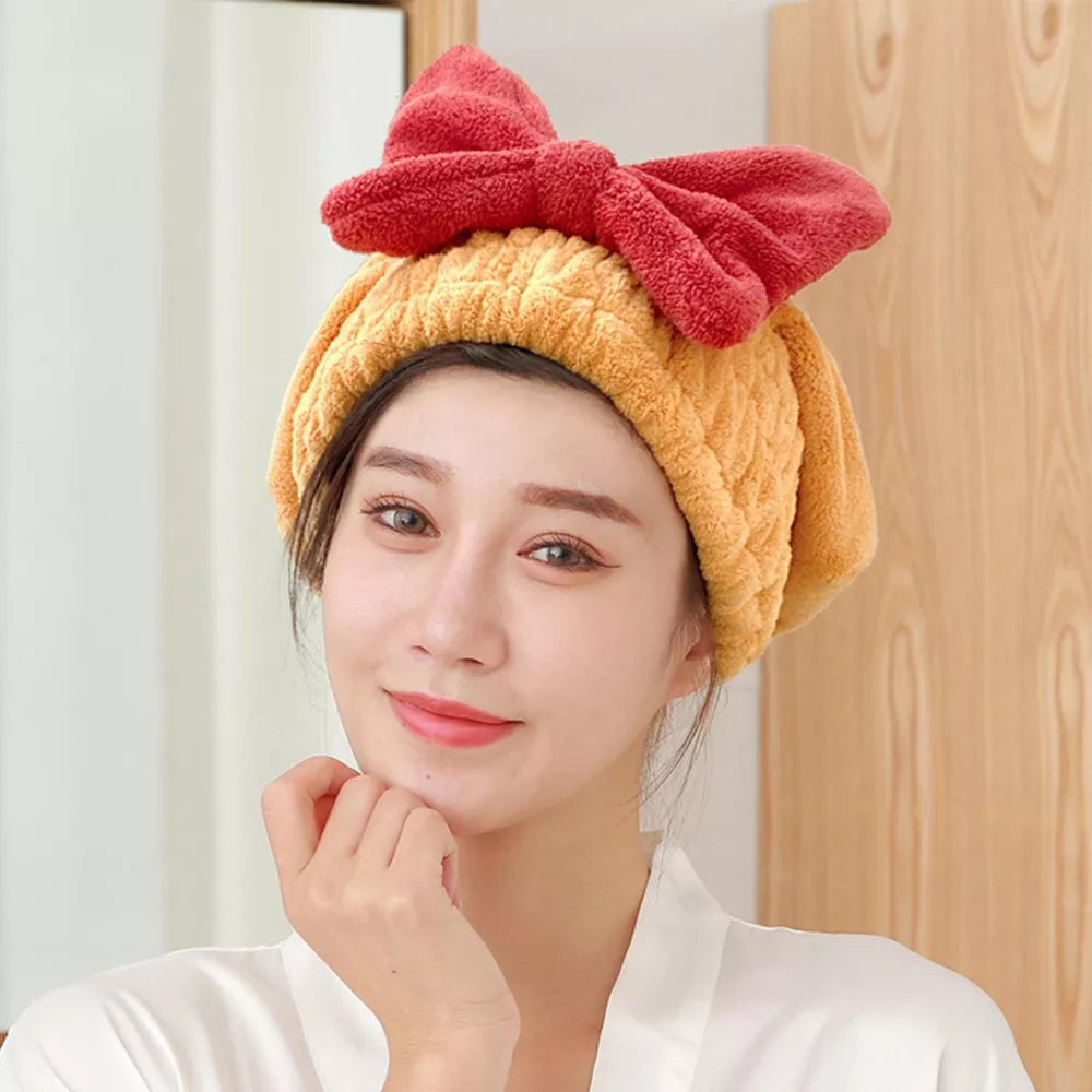 Super Absorbent Hair Towel Wrap for Wet Hair