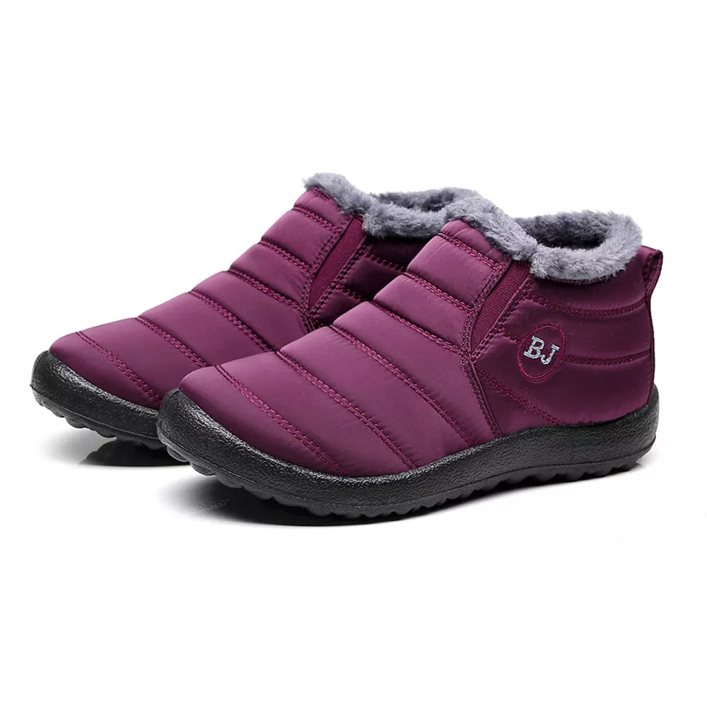 Waterproof Winter Slip-On Boots Snow Shoes