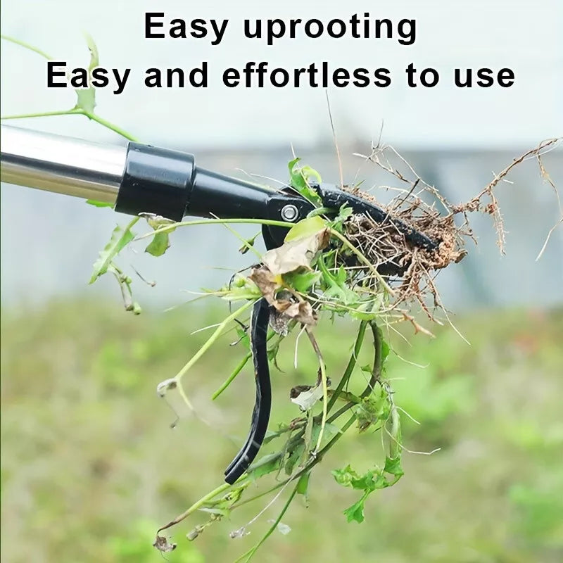 Stainless Steel Adjustable Long Handle Detachable Weed Puller