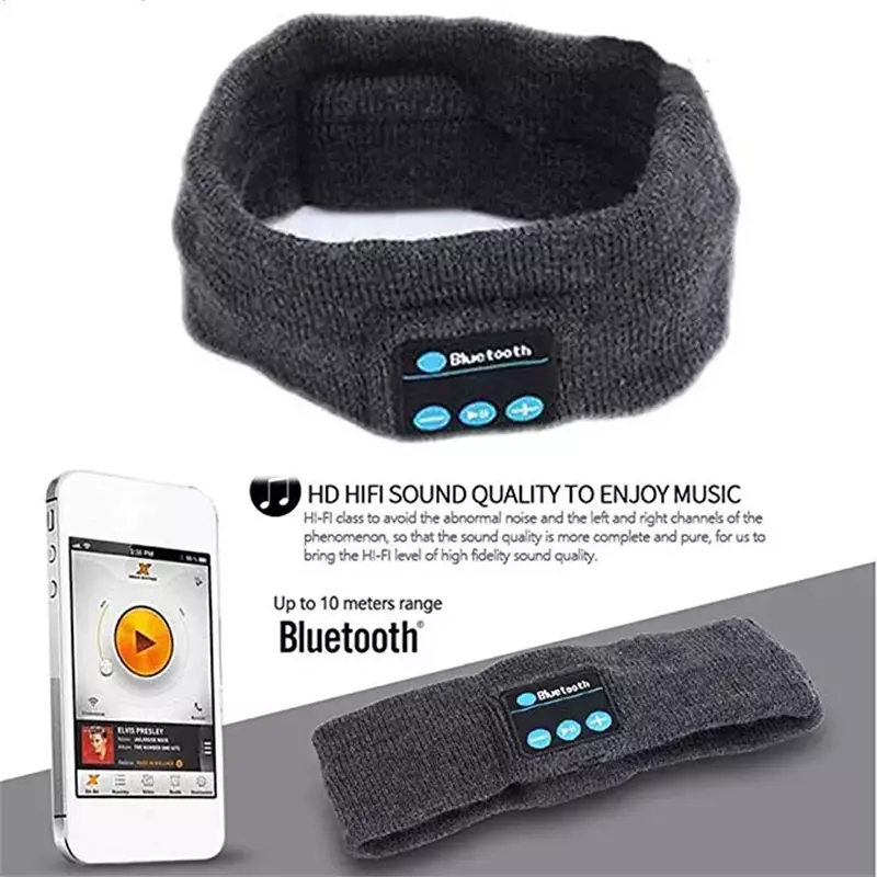 Easy Wear Sports / Sleep Bluetooth Headphones Headband