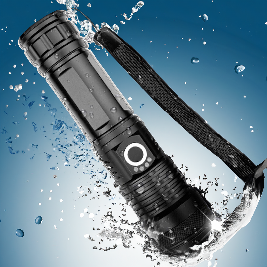 Ultra Bright 90,000 Lumens XHP50.2 Flashlight