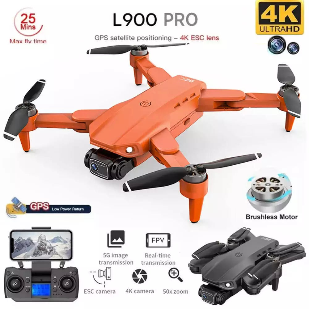 Dual camera drone 4K - Professional HD Brushless Motor 5G WIFI