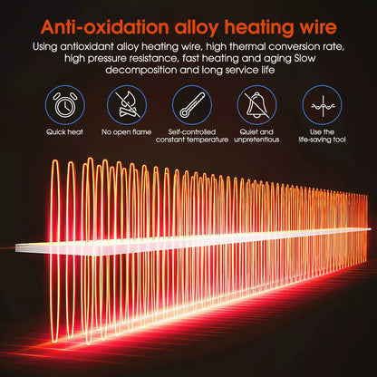 Portable Car Heater | Versatile 4-in-1 Fan for Heating, Cooling, and Defrosting Windshields - 12V connection