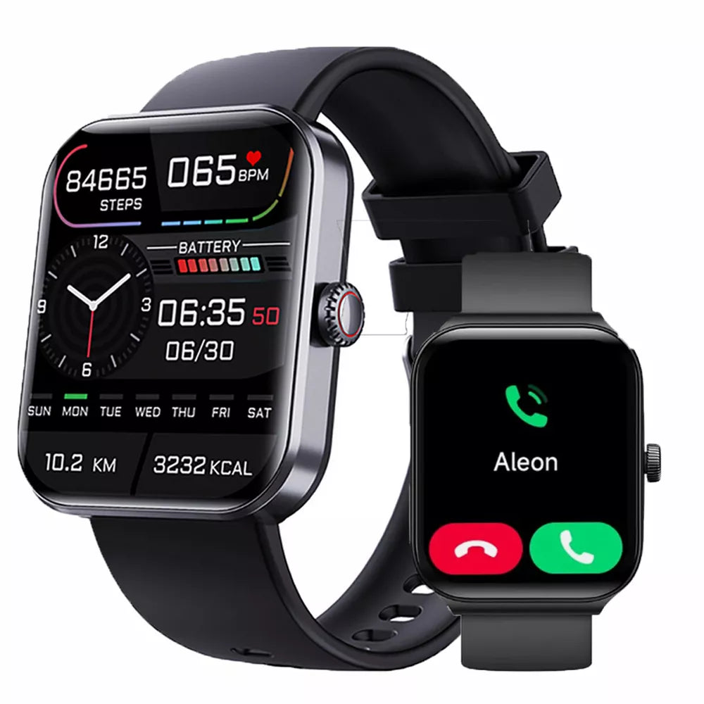 Smartwatch with 1.91” HD Display – Fitness, Health & Bluetooth Calling