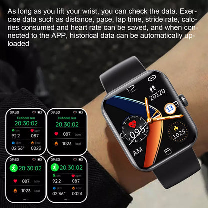 Smartwatch with 1.91” HD Display – Fitness, Health & Bluetooth Calling