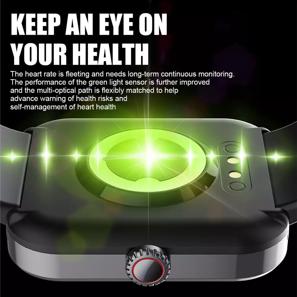 Smartwatch with 1.91” HD Display – Fitness, Health & Bluetooth Calling