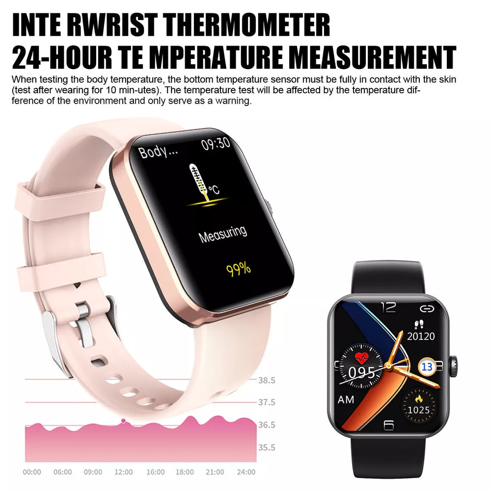 Smartwatch with 1.91” HD Display – Fitness, Health & Bluetooth Calling