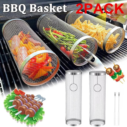 BBQ Grill Basket 2 PC