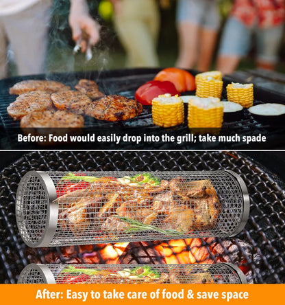 BBQ Grill Basket 2 PC