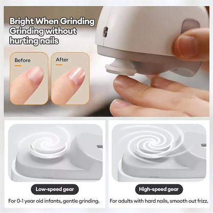 2-in-1 Cordless Nail Clipper