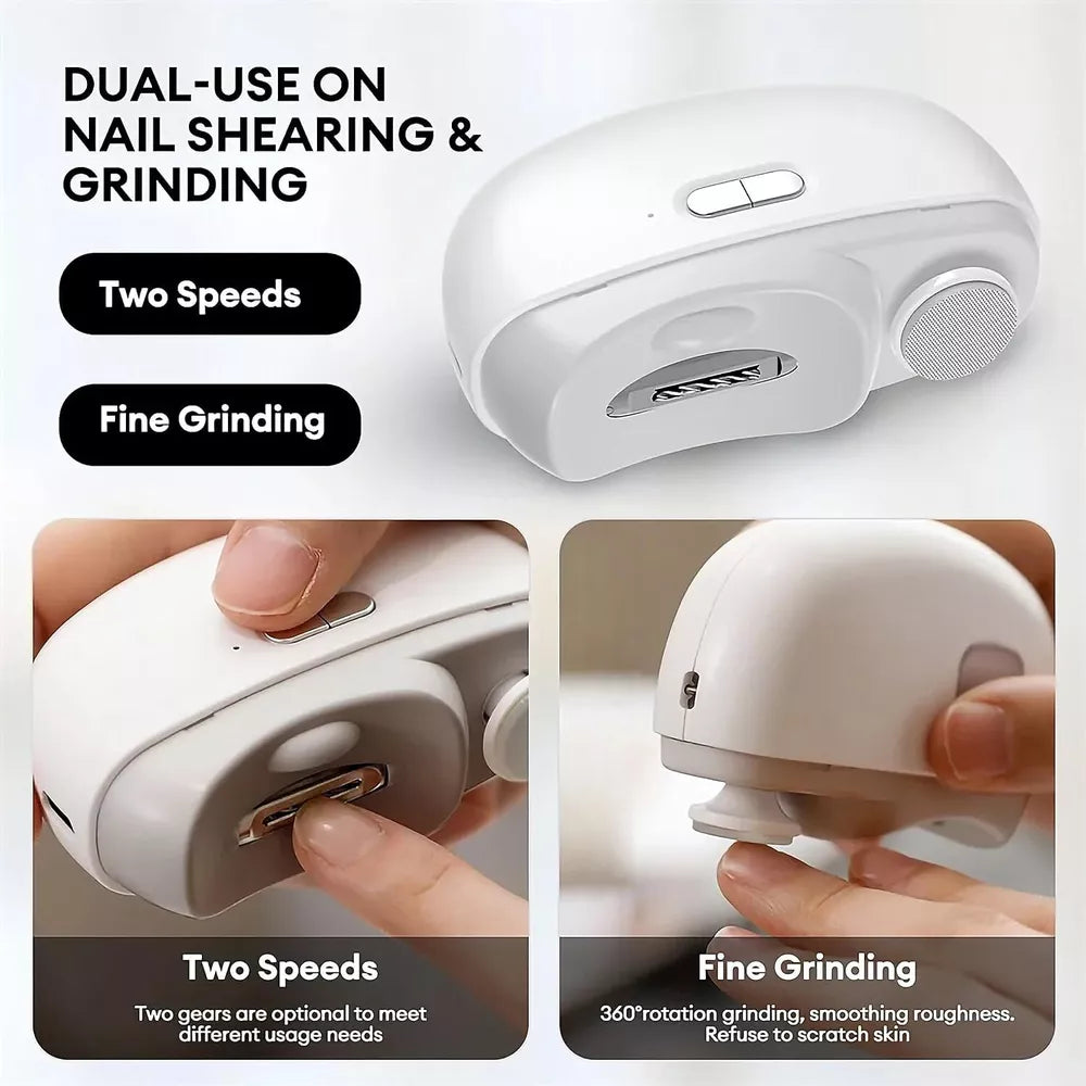 2-in-1 Cordless Nail Clipper