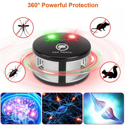 Portable Ultrasonic Garden Squirrel Repeller Deterrent
