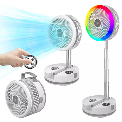 Portable Folding Fan 40000mAh