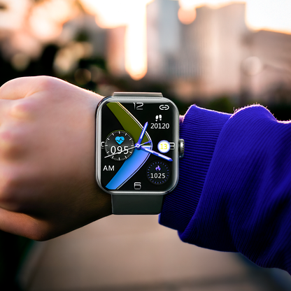 Smartwatch with 1.91” HD Display – Fitness, Health & Bluetooth Calling