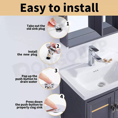 Universal Sink Drain Stoppers