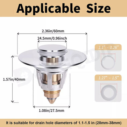Universal Sink Drain Stoppers