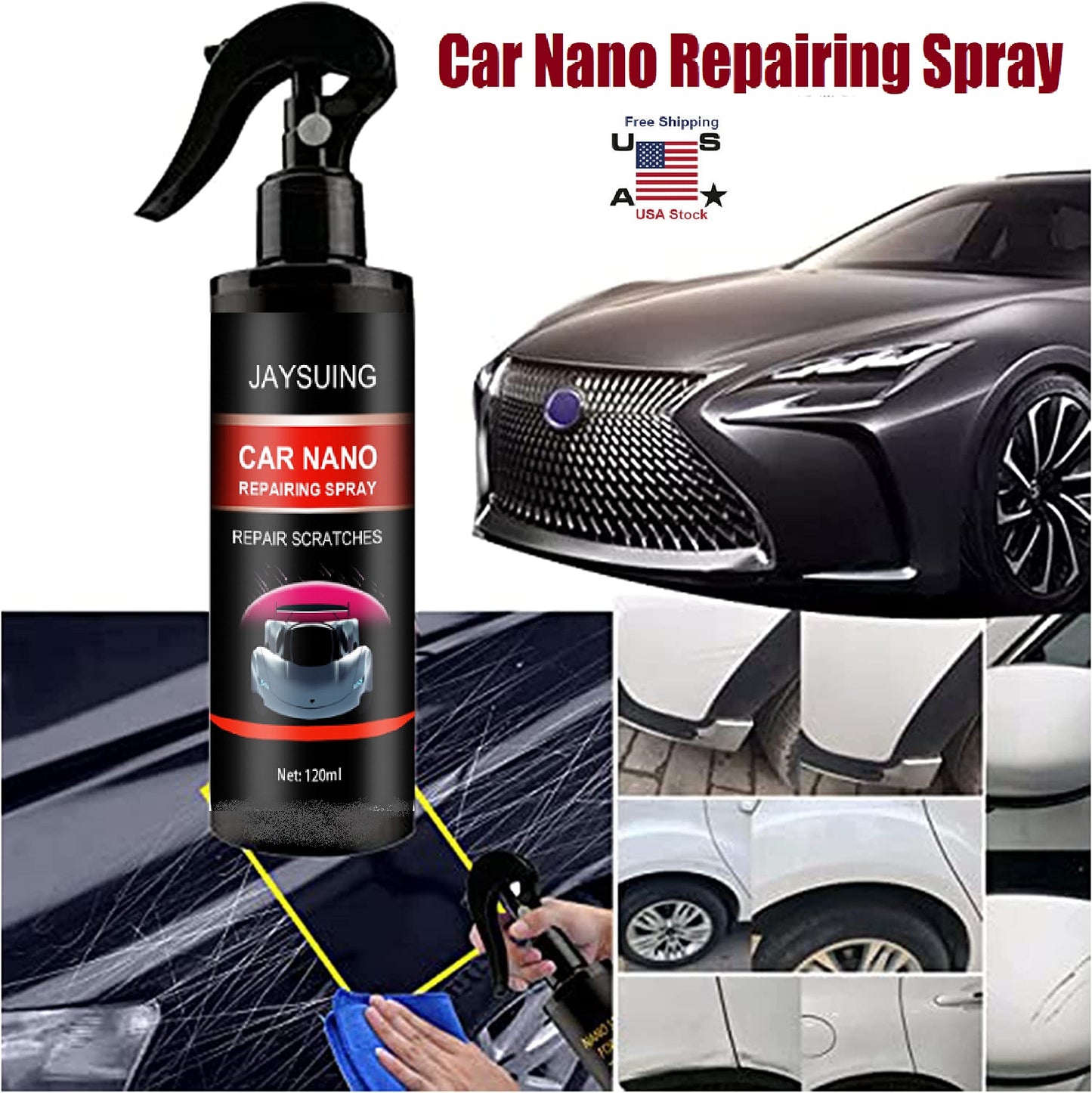 Nano Car Scratch Removal Spray