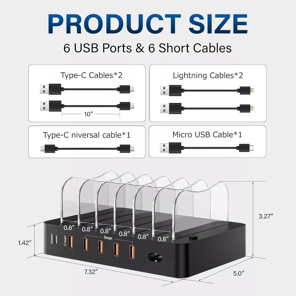 Multiple Device Fast Charging Station