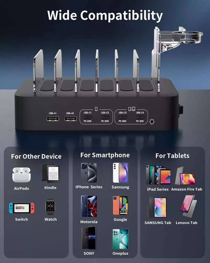 Multiple Device Fast Charging Station