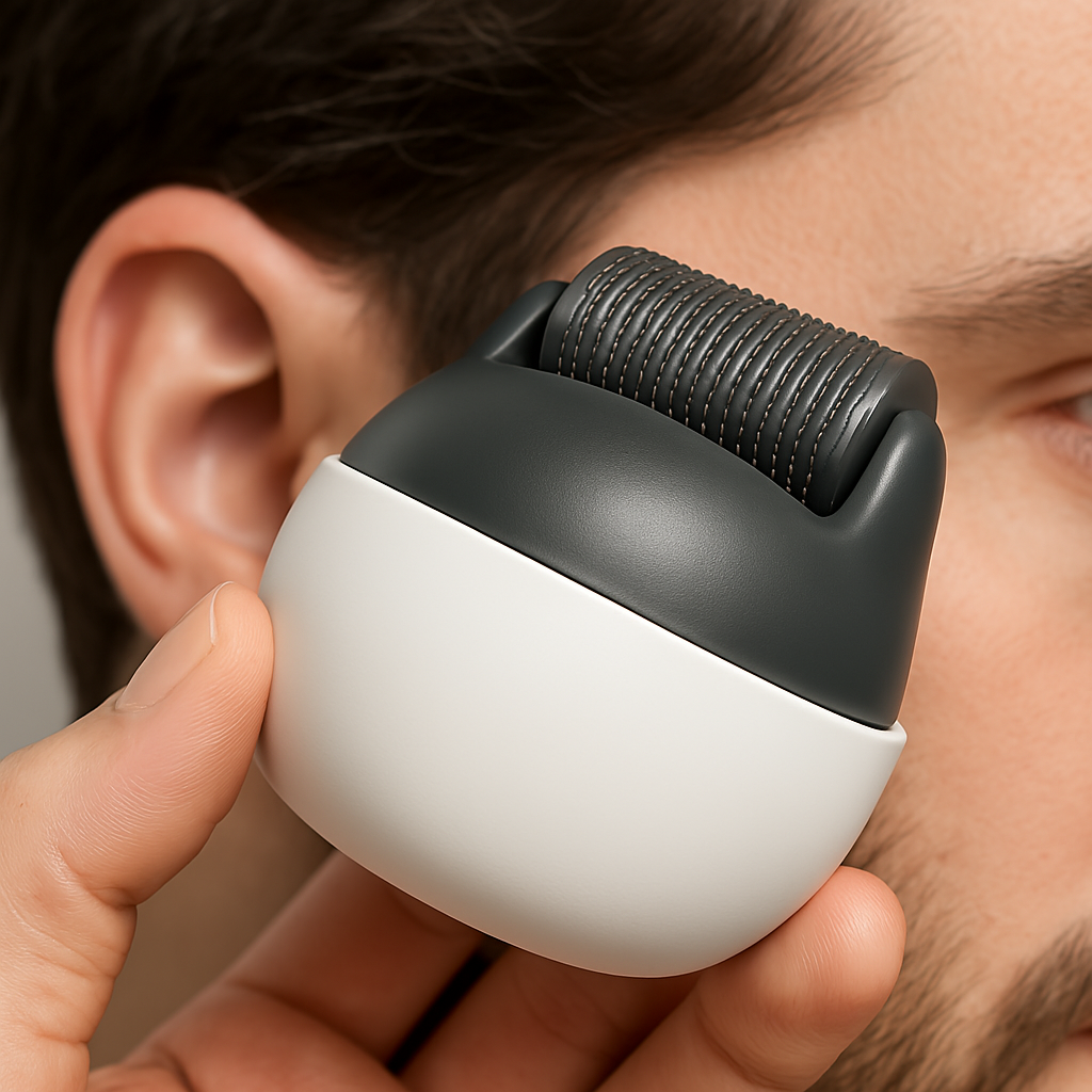 Hair Renewal Roller – 1200 Microneedles for Scalp & Beard Growth