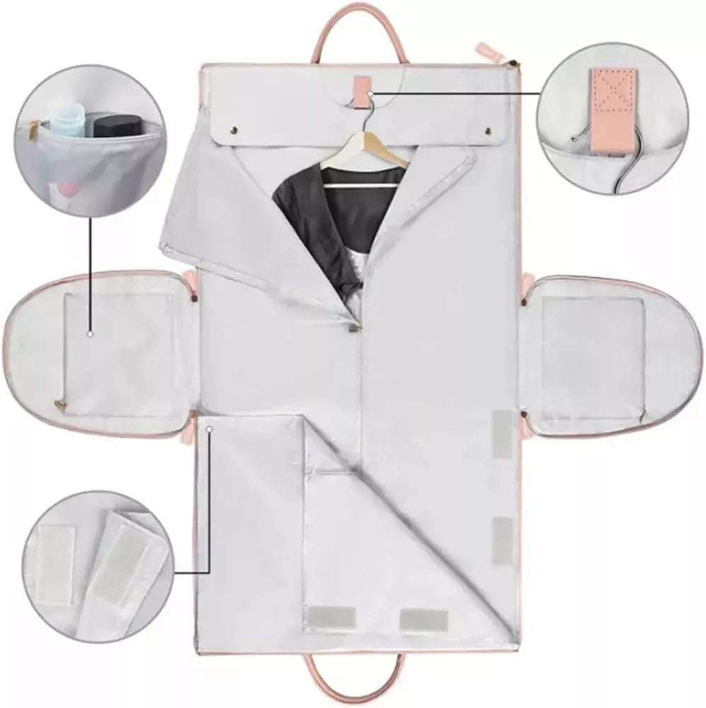 Foldable Travel Bag White