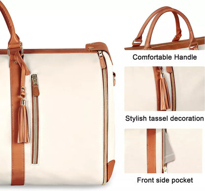 Foldable Travel Bag White