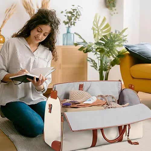 Foldable Travel Bag White
