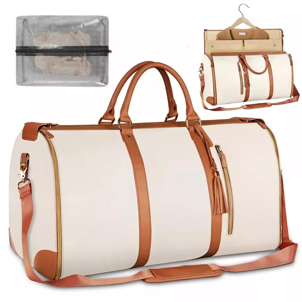 Foldable Travel Bag White