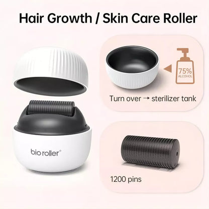 Hair Renewal Roller – 1200 Microneedles for Scalp & Beard Growth