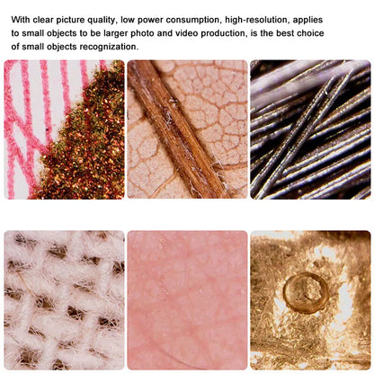Portable Wireless Digital Microscope X4 Light Control-1600X