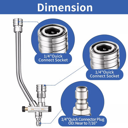 Dual-Purpose Switch Spray Gun