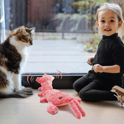 Floppy Lobster Interactive Dog Toy