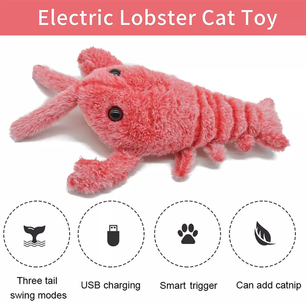 Floppy Lobster Interactive Dog Toy